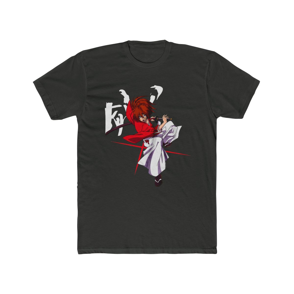 Rurouni Kenshin T Shirt Samurai X Himura Anime Sagara Yukishiro Shirt All Size - alternate angle 5, merchandise