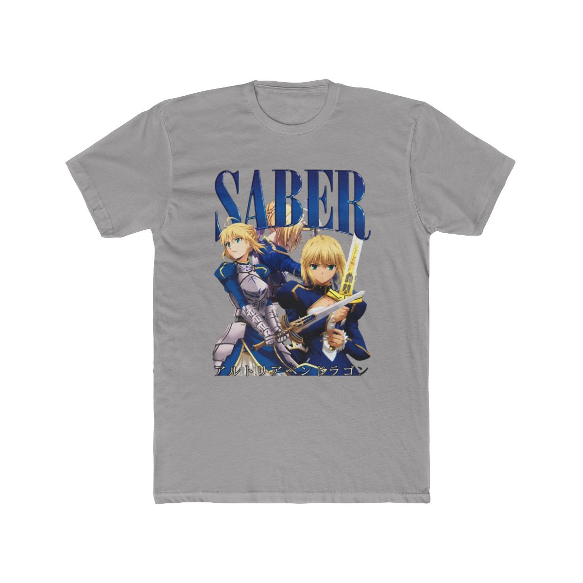 Fate/Stay Night Type-Moon Saber Artoria Pendragon Graphic T Shirt | Rurouni Kenshin - Official T-Shirts merchandise