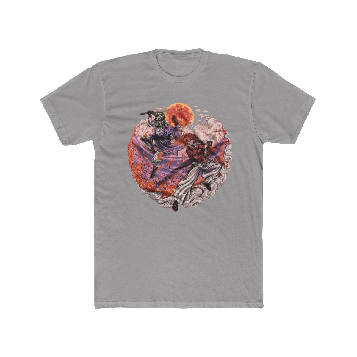 Kenshin Himura vs Shishio Makoto Shirt, Rurouni Kenshin Shirt, Anime Shirt, Graphic Tee - Artsholic - Fan Art Merch - Official T-Shirts merchandise