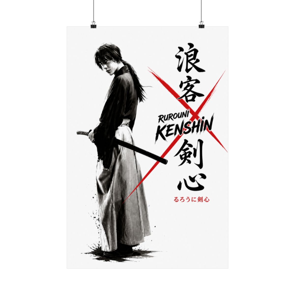 Himura Kenshin Samurai X T-Shirts | Rurouni Kenshin