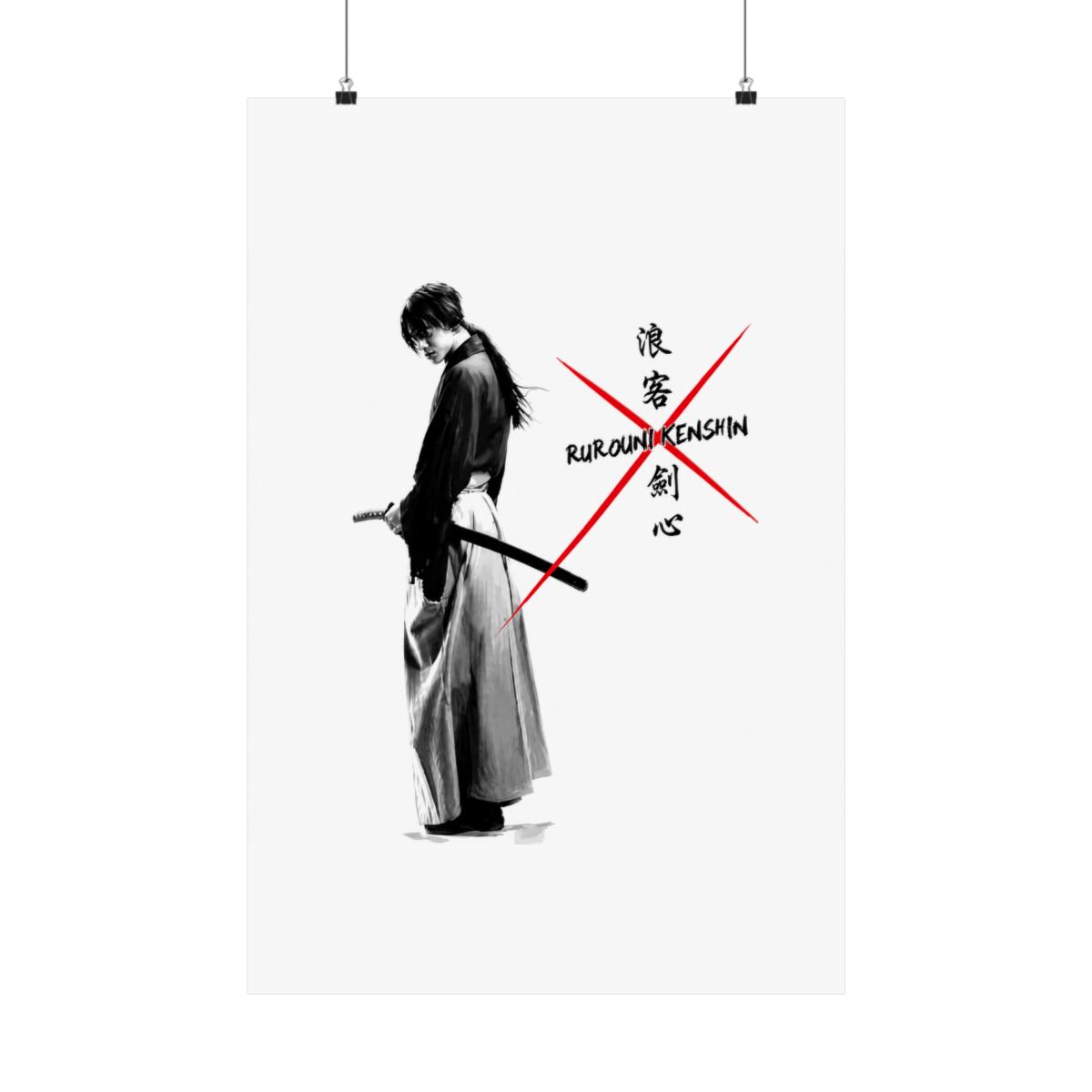 Women Who Love Kenshin Samurai X T-Shirts Vintage Style | Rurouni Kenshin