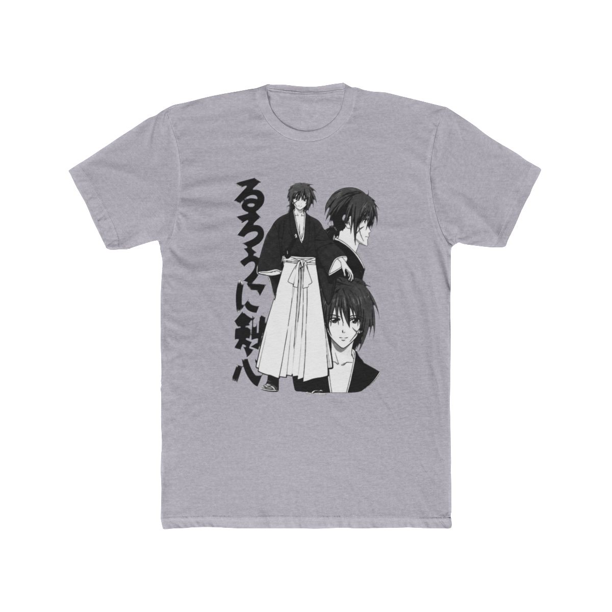 Oro Gold Minimalist T Shirt | Modern Everyday Tee | Rurouni Kenshin